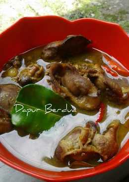 Semur Pedas Ati Rempela Ayam