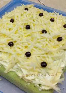 Bolu Kukus Pandan Keju Irit