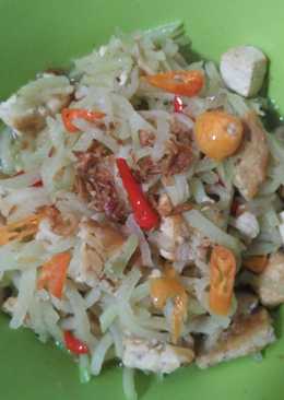 Tumis Labu Siam Tahu Tempe Endes