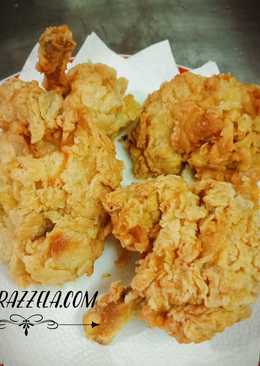 Chicken wings goreng tepung krispy #BikinRamadanBerkesan