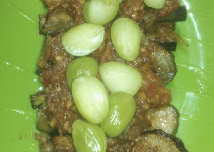 gambar untuk resep Sambal Terong berlian ijo