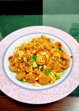 Indomie goreng dendeng balado(pedas cabai 20)