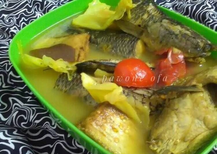 resep lengkap untuk Kelo kuning kutuk (ikan gabus)
