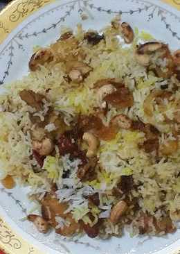 Chicken Briyani Rice -slowcooker