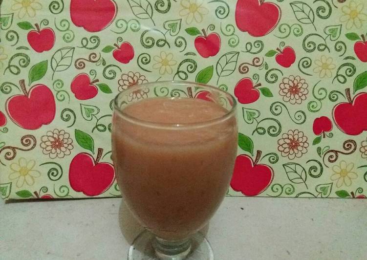 resep makanan Smoothies Pepaya Pisang Jeruk (PePiRu)