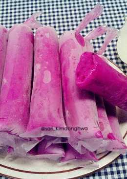 Es Yoghurt Dragon Fruit #KamisManis