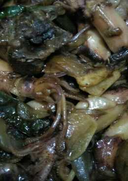 Tumis Cumi Kering Cabe Hijau