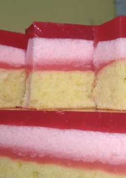 Cake Lapis Puding Busa