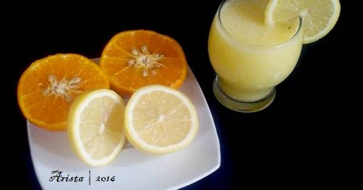 Resep Jus Kelapa Muda Plus Sunkist