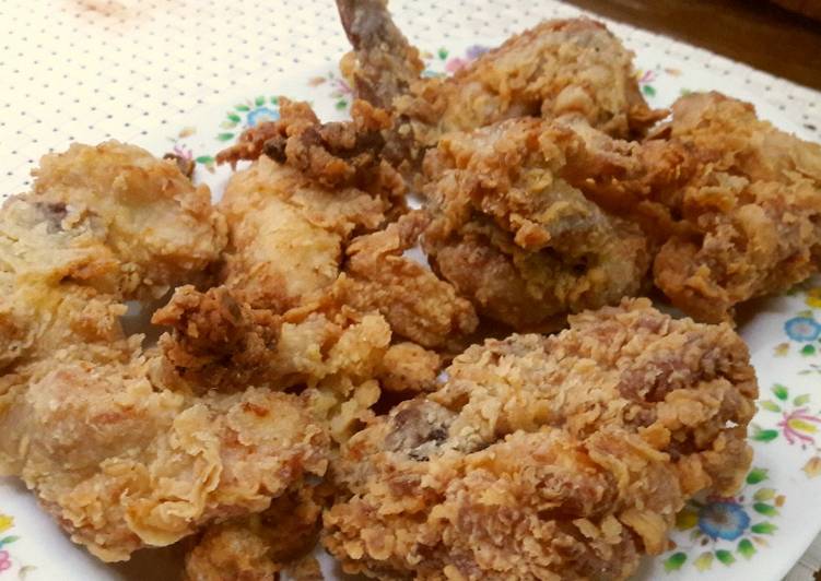 Resep Ayam Goreng Keriting ala KFC Kiriman dari Deby Susanto