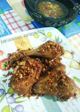 02.Ayam Goreng Kemiri & Sambal Bawang #BikinRamadhanBerkesan