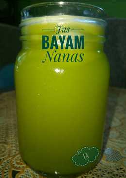 Jus Bayam Nanas