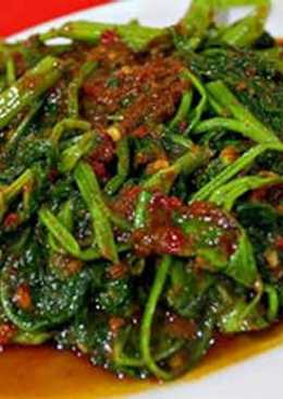 Kangkung pedas kecepe