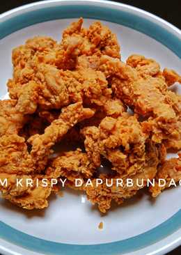 Ayam Krispy (masakan rumah sederhana)