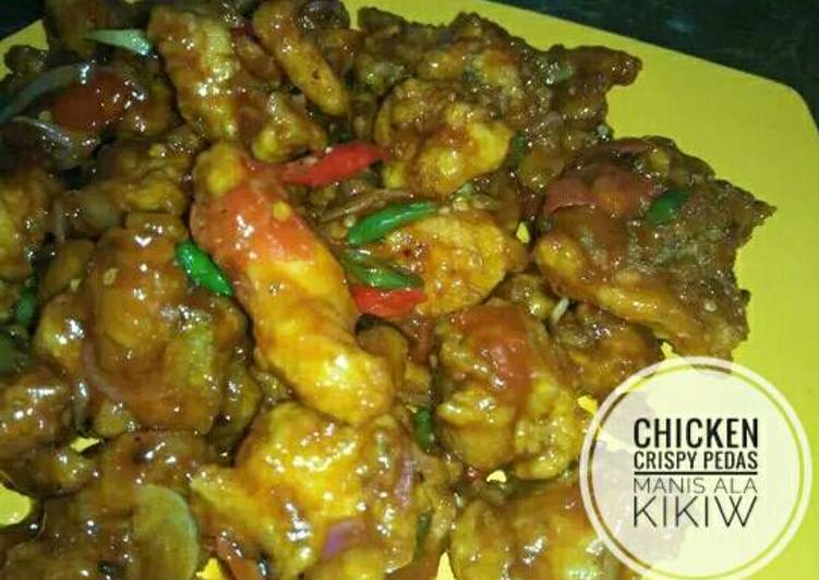  Resep  Chicken Crispy  Pedas  Manis  ala Kikiw oleh Rizki 