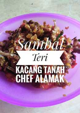 Sambal teri kacang tanah