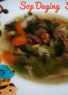 Sop daging sayur sedaap