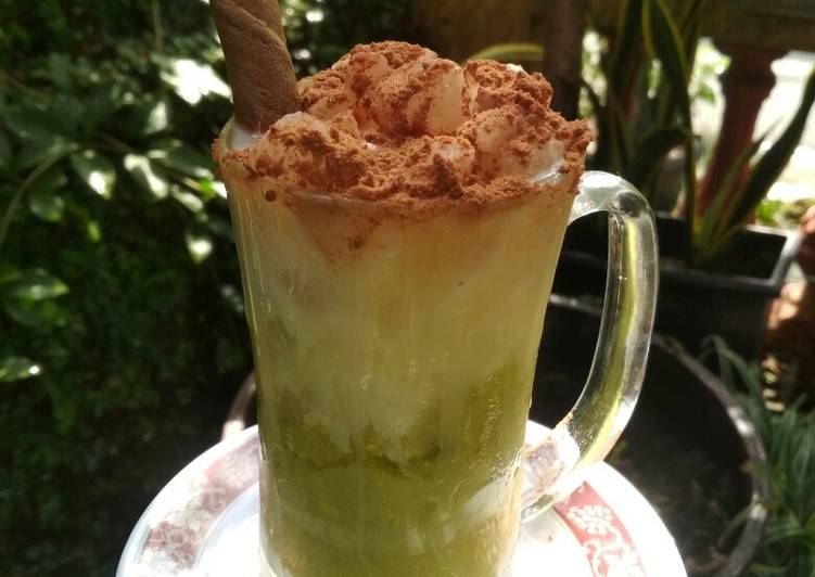 cara membuat Alpukat Kocok Milo (Pukcok Milo)