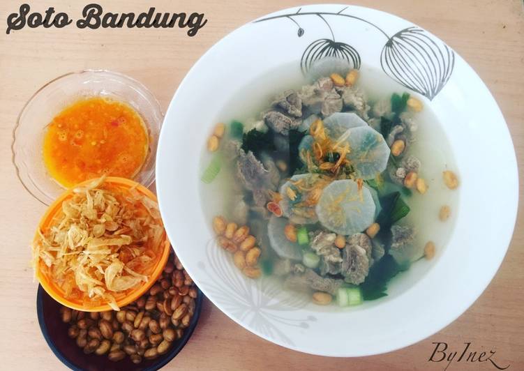 resep masakan Soto Bandung