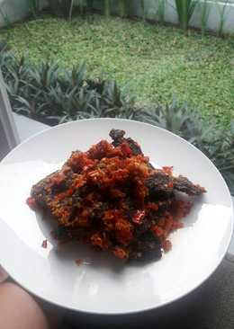 Dendeng balado amarah