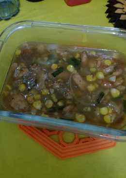 Tumis Salmon jagung manis