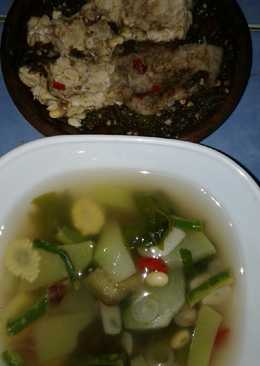 Sayur asem sambal tempe praktis