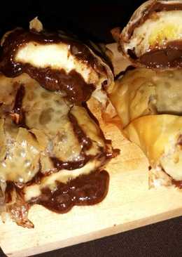 Pisang Crispy Tebalut Coklat ðð«