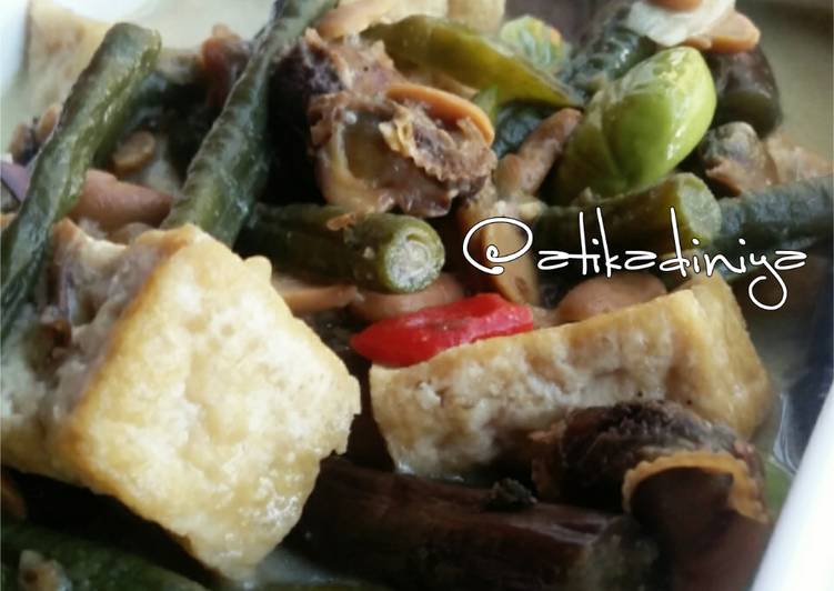 resep Tauco Kerang Tahu Kacang Panjang (Mixed Pete dan Terong) ??