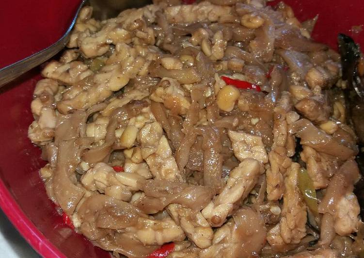 Resep Jamur Tiram Tempe Masak Kecap Oleh Ratih Margita Cookpad