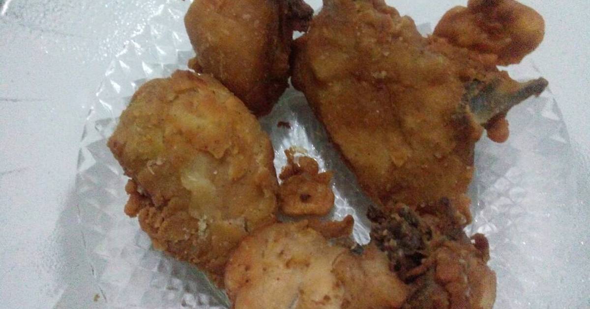 Resep Ayam goreng setengah krispi 😂 ala Astri Aprilia Santoso