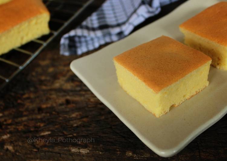 resep makanan Cheddar Cheese Cake 2 Telur