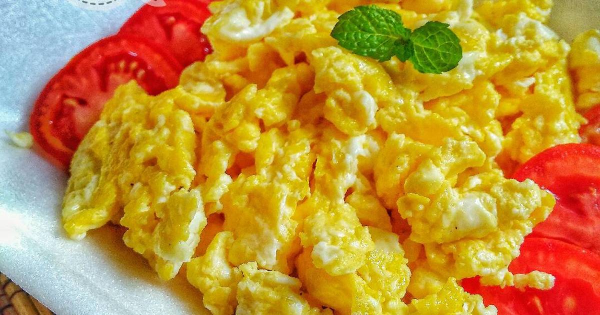  Resep  Scramble Egg ala  Chef  Juna  oleh Bunda Ela Cookpad