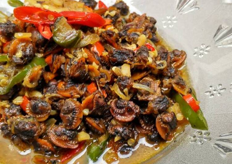 Resep Kerang Dara Manis Pedas - Dida Kyshiea