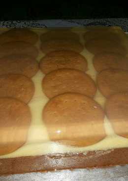 Puding 3 lapis (regal,butter,coklat busa)