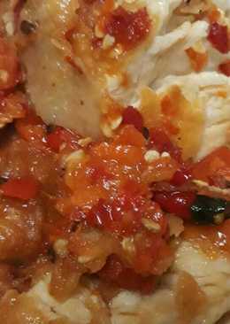 Ayam geprek pedas