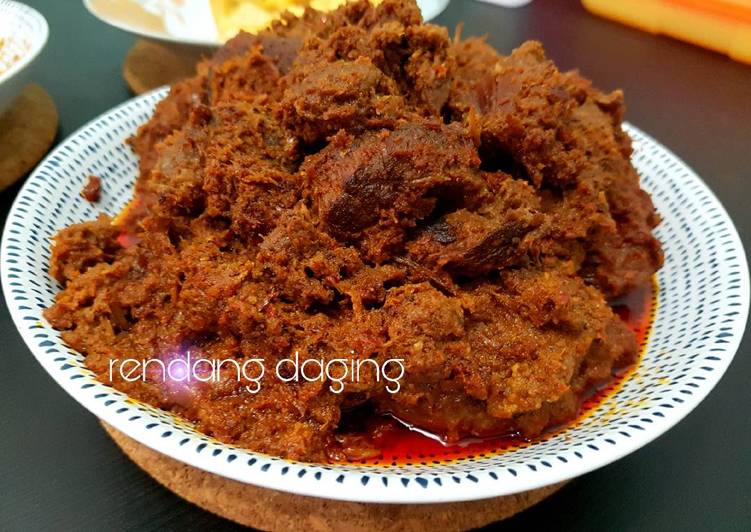 gambar untuk resep makanan Rendang Daging