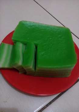 Kue lapis tepung beras simple