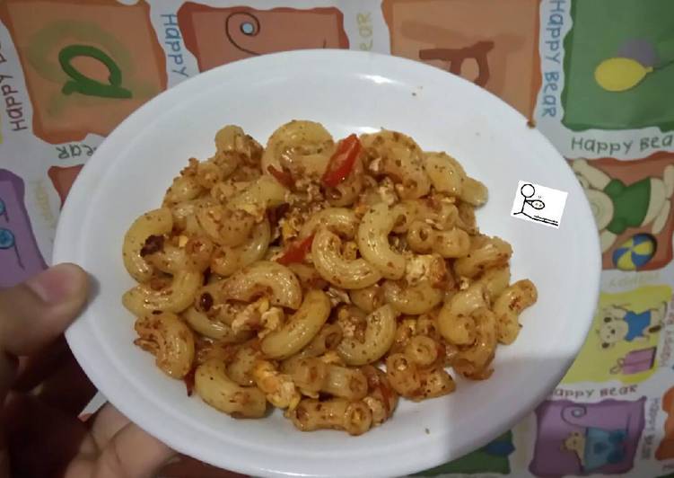 resep Seblak Makaroni Kering Pedas