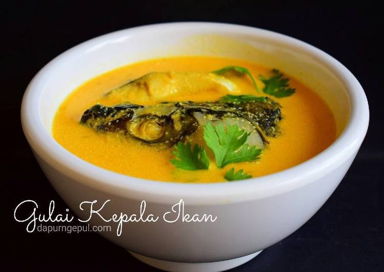 Resep Gulai Kepala Ikan (lamak bana!) Dari Amalia (www.dapurngepul.com)