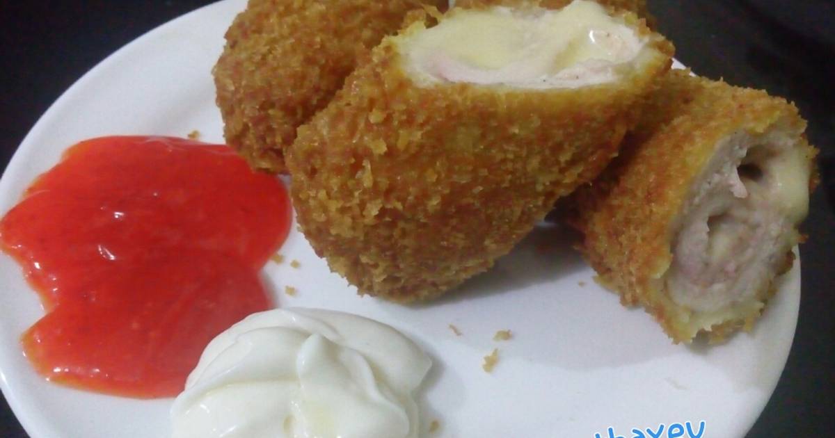 248 resep  ayam gulung mozarella  enak dan sederhana Cookpad