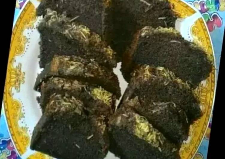 bahan dan cara membuat Brownies Singkong