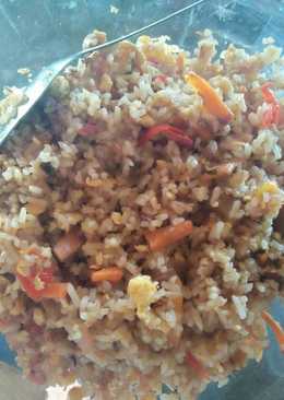 Nasi goreng rica-rica simple