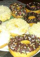 Donat Toping Meses Keju Coklat