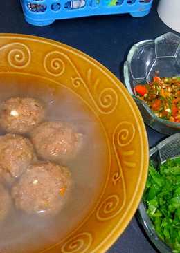 Bakso sapi isi keju dan cabai