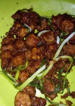 Ayam goreng tepung Saus Inggris