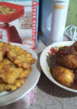 Telor rendang sederhana/simpel