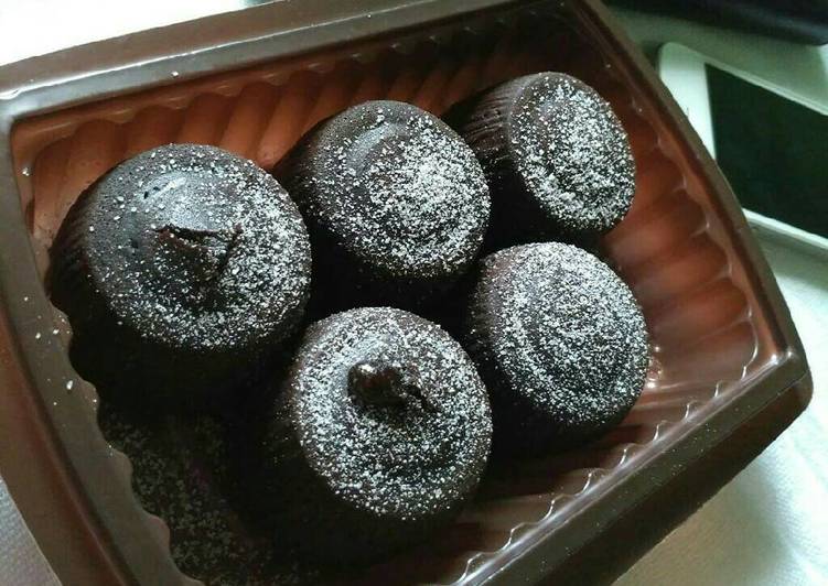 gambar untuk resep makanan Chocolava kukus