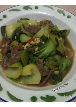 Tumis Pokcoy Daging Sapi