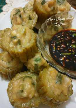 6. Pare isi Tahu Aci