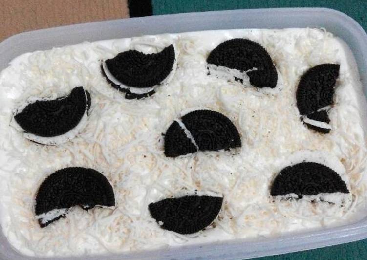 bahan dan cara membuat Simply Oreo Cheesecream